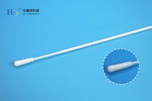 鼻咽拭子采集时拭子方向正确的是?